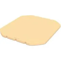 Pizzastein für Baron und Crown beige, für Pizzen bis ca. Ø 42cm