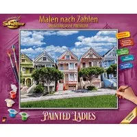 Schipper Malen nach Zahlen Meisterklasse Premium - Painted Ladies, Made in Germany