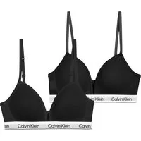 Calvin Klein Underwear Triangel-BH 2PK TRIANGLE (Packung, 2-tlg., 2er-Pack) mit Logobund