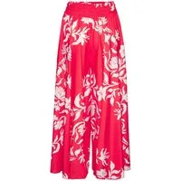 LASCANA Hosenrock mit Alloverdruck, Culotte, extraweites Bein