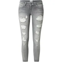 ONLY 7/8-Jeans CORAL (1-tlg) Plain/ohne Details