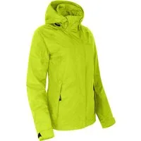 Bergson Regenjacke ROCKRIDER Damen Regenjacke, Netzfutter, 12000 mm Wassersäule, Normalgrößen, leu