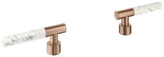 GROHE Hebelgriffe Atrio Private C. 48458 White Attica Caesarstone warm sunset geb, 48458DL0 48458DL0