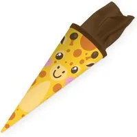 itenga Schultüte itenga Geschwister Schultüte 35cm KAWAII Giraffe