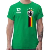 Shirtracer T-Shirt WM Fan Deutschland 2026 Fussball WM Fanartikel