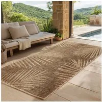 SIMPEX24 Outdoorteppich Boho Design, Läufer, Höhe: 5 mm, Outdoor Teppich Wetterfest Modern Wohnzimmer Küchen Terrasse Balkon