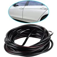 Bolwins Dichtungsband B83C Kfz Auto Türschutz Streifen Kantenschutz Türdichtung AntiKratzer, (Packung, 1-St., 5 Meter Länge, selbstklebend, universell einsetzbar), Stoß- und Kratzschutz, selbstklebend,