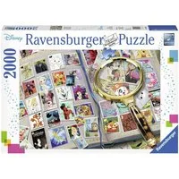 Ravensburger Puzzle Disney, Meine liebsten Briefmarken, 2000 Puzzleteile, Made in Germany