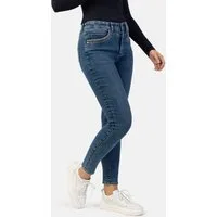 STOOKER WOMEN 5-Pocket-Jeans Rio Fexxi Move Denim Skinny Fit Jeans Skinny Fit Casual Clean Wash Denim Jeans Magic Shape Effekt für Damen