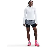 Nike Laufshirt W NK TEMPO DF HZ TP WHITE/REFLECTIVE SILV