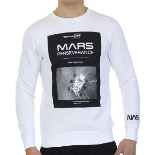 MARS03S Herren Sweatshirt mit langen Ärmeln und rundem Kragen