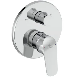 Ideal Standard Ceraflex Badearmatur BE544AA Unterputz, Rosette 163x163mm, Chrom