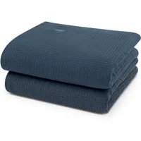 ROSS Handtücher Waffelpique, Frottier (Packung, 2-St), 100% Baumwolle