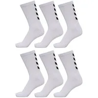 hummel Socken 6-er Pack Sport Socken Lange Basic Socken FUNDAMENTAL (6-Paar, sportlich) FUNDAMENTAL SOCKS 6-Pack