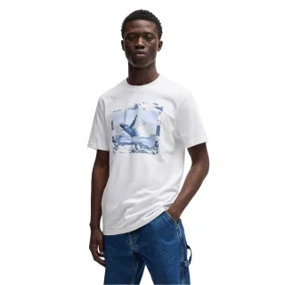 Boss - T-Shirt für Herren, Baumwolle (Weiß)