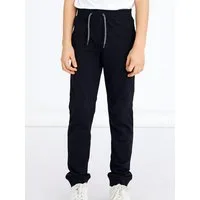 Name It Jogginghose NKMSWEAT für Jungen mit verstellbarem Bund und Kordelzug unifarben, casual, regular fit, Baumwollmix, Rundhals