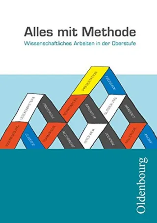 Alles mit Methode: Wissenschaftliches Arbeiten in der Oberstufe [Broschiert] [2009] Konrad Notzon Maja Bitterer Miriam Geldmacher Michael Hotz Alois Mayr Anne Steiner