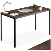tectake Schreibtisch Computertisch Vanport 120x60x75,5cm (1-St., 1 tlg), Vielseitiger Schreibtisch im reizvollen Industrie-Stil