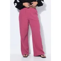 Studio Untold Schlupfhose Hose wide Legs Musselin Elastikbund