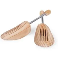 Blumtal Schuhspanner für Damen und Herren aus Echt-Holz (1-tlg., 1 Paar, 2 Paar, 5 Paar), atmungsaktiv aus echtem Kiefernholz, in verschiedene Größen