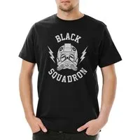 Urban Backwoods Print-Shirt Black Squadron Vintage II Herren T-Shirt Star Tie Pilot Sci-Fi Logo (1-tlg) Imperial Trooper Fighter Wars