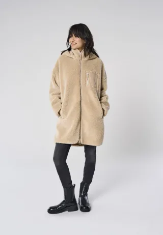 ONLY - ONLSASCHA SHERPA JACKET CC OTW Cuban Sand - Gr. - L