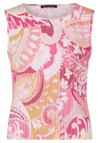 Betty Barclay - Schlupfbluse rosé/yellow - Gr. - 42