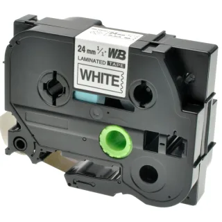 [NB]* Schriftband kompatibel für Brother TZE251 24mm bk/white