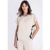 TUZZI T-Shirt mit Rippkragen