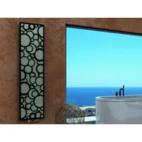 Szagato Badheizkörper BADHEIZKÖRPER Design Kreta 3 180x47cm 1118 Watt anthrazit / schwarz, 5 Jahre Garantie, Made in Germany