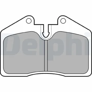 Delphi Bremsbel?ge vorne Ferrari Porsche