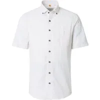 Redmond Kurzarmhemd uni Casual Fit Short