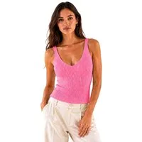 Worldclassca Stricktop Worldclassca Stricktop Ärmellos Basic Leicht Gerippt Tanktop Sommer Neue Kollektion - Stilvolle und gemütliche Sommer Mode für Damen