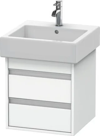Duravit Ketho Waschtischunterbau wandhängend Weiß Matt 450x440x480 mm - KT663501818 KT663501818