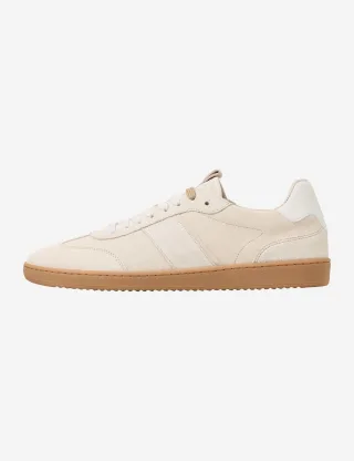 Brax Herren Sneaker Style LEO lamb, hellbeige, Gr. 42