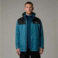 The North Face 3-in-1-Funktionsjacke M EVOLVE II TRICLIMATE JACKET - EU mit Reißverschlüssen, atmungsaktiv, wasserdicht, winddicht