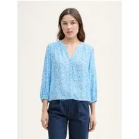 TOM TAILOR Denim Langarmbluse Blusen & Shirts Loose Fit Bluse aus Viskose