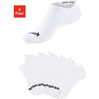 Bench. Sportsocken Damen Herren Sneaker Socken, Niedrige Socken (Packung, 6-Paar, No Show Gr. 35-38 bis 47-48) Sneakersocken verschwinden im Schuh