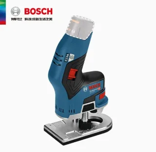 GKF 12V-8 for Bosch Professional Cordless Palm Router 12V Brushless Edge Trimmer 13,000 RPM Woodworking Tool with 6mm &