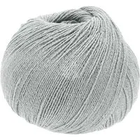 LANA GROSSA Meilenweit 100g Cotton Bamboo Häkelwolle, 420 m