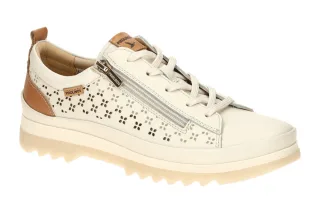 Pikolinos W3W-6841C1 nata VIGO Damenschuhe | Bequeme Schn?r-Halbschuhe in Wei...