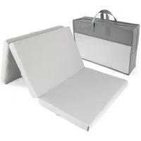 Reisebett-Matratzen Grau, LaLoona, 5 cm hoch, Reisebettmatratze 60x120 cm Matratze für Baby Reisebett atmungsaktiv
