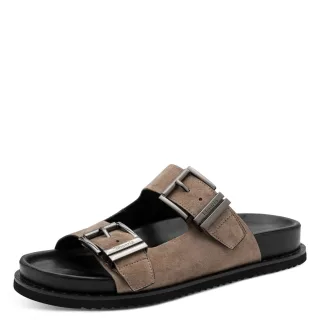 Tamaris - Da.-Pantolette taupe - Gr. - 41