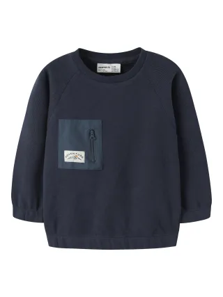 NAME IT - NMMOSBORNE LS SWEAT TOP Navy Blazer - Gr. - 104