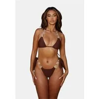 Moda Minx Triangel-Bikini-Top Triple Charm (1-St), mit funkelndem Steinbesatz