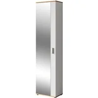 byLIVING Garderobenschrank Jakob mit großem Spiegel, Breite 49 cm