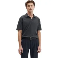 Marc O'Polo Poloshirt aus Baumwoll-Leinen-Mix
