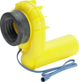 Viega Absaugeformstück 3233.4 in 50x50x5mm Kunststoff 654269
