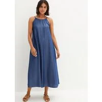 bonprix Jeanskleid für lässigen Look, aus Lyocell (TENCEL), in A-Linie