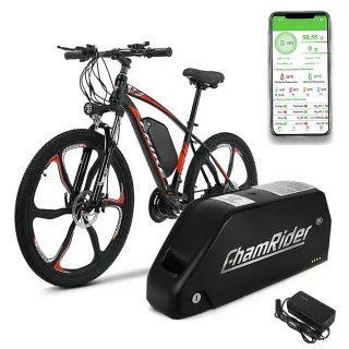 [EU Direct] ChamriderPolly 7 36V 35Ah 1260Wh Downtube Electric Bike Battery - Powered by Premium 5000mAh 21700 Li-ion